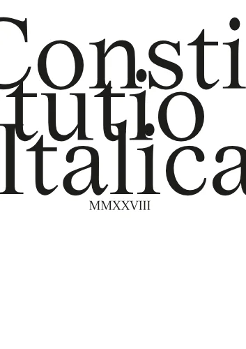 Mockup copertina Constitutio Italica